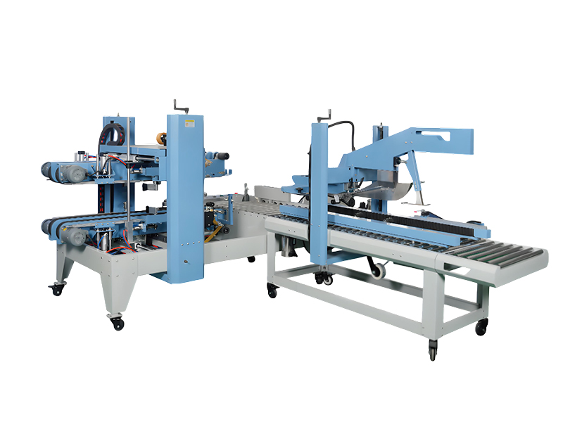 Semi-Automatic H-Shaped Carton Sealing