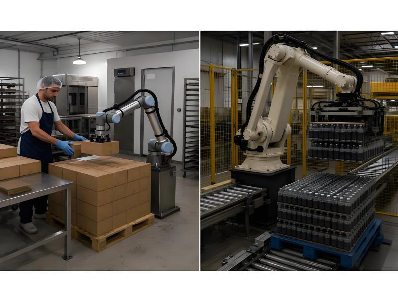 Cut Labor & Goods Losses With Robot Palletizing Machine